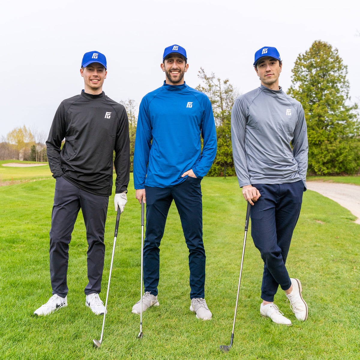 ELECTRIC GOLF×FLOG GOLF CLUB Original mock neck – FLOG_GOLF_CLUB