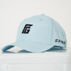 Baby Blue + Black Golf Hat