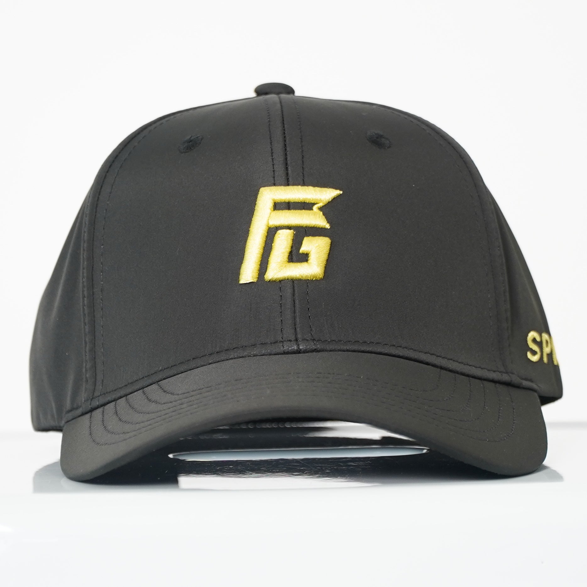 Black + Gold Golf Hat