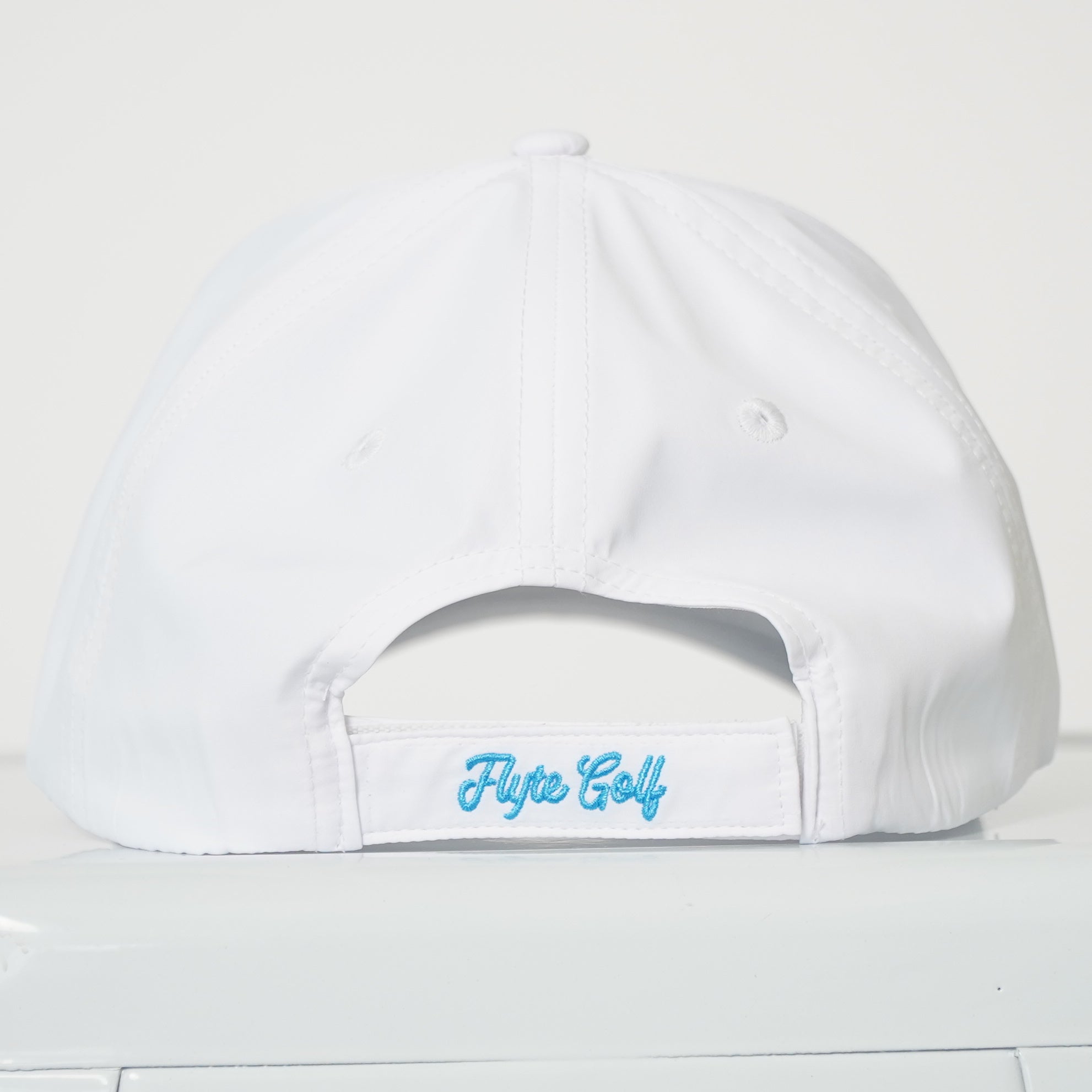 White Flyte Club Golf Hat