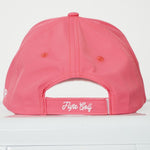 Salmon + White Golf Hat