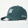 Sea Blue + White Golf Hat
