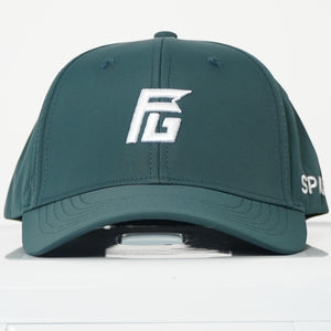 Sea Blue + White Golf Hat