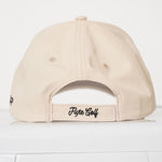 Tan + Black Golf Hat