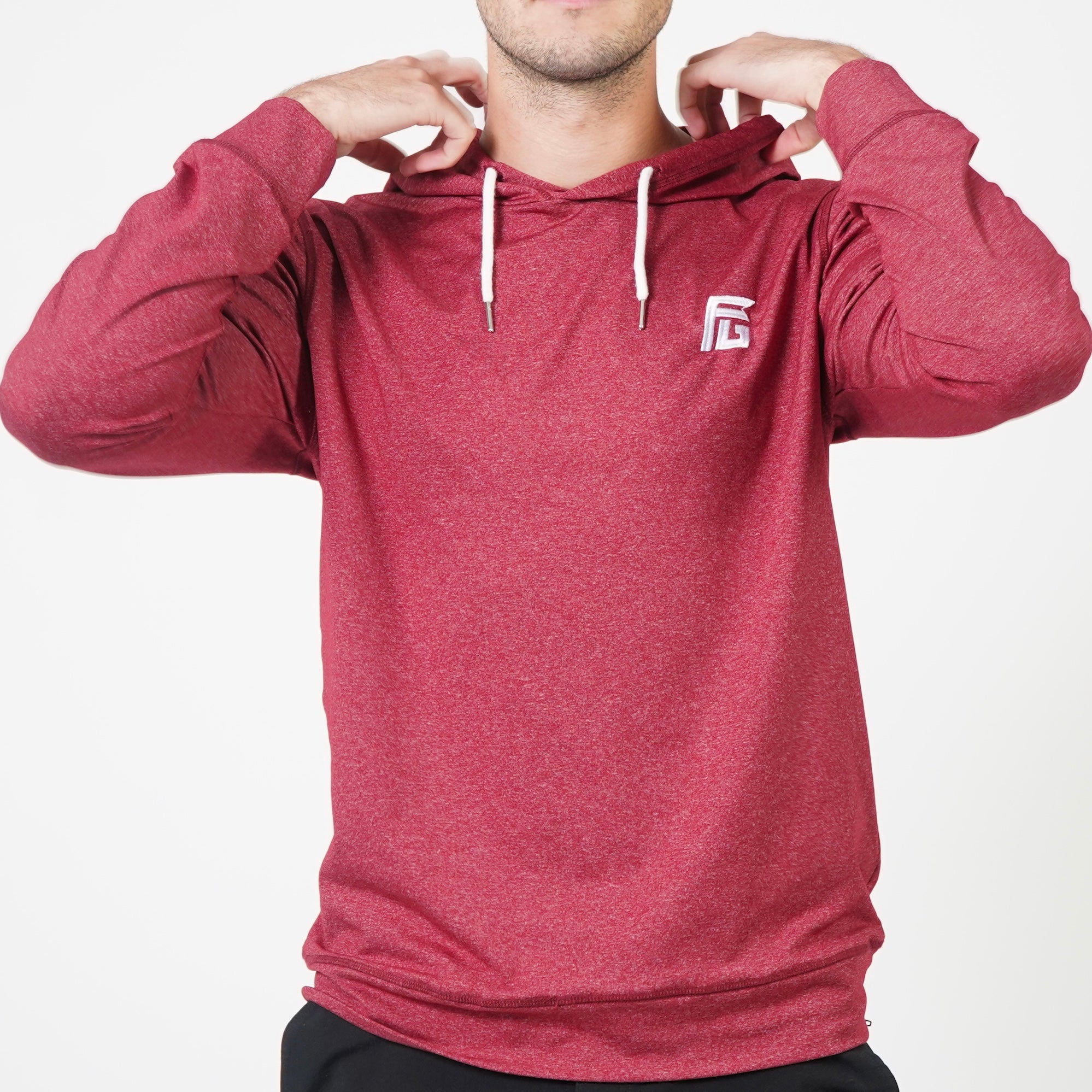Crimson Leaf Flyte Tech Hoodie
