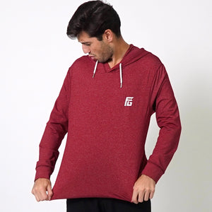 Crimson Leaf Flyte Tech Hoodie