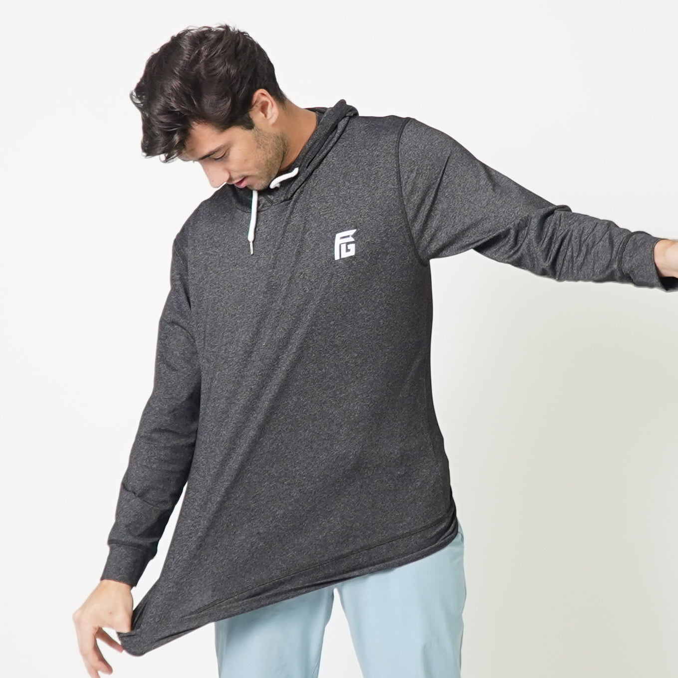 Midnight Grey Flyte Tech Hoodie