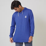 Ocean Blue Flyte Tech Hoodie