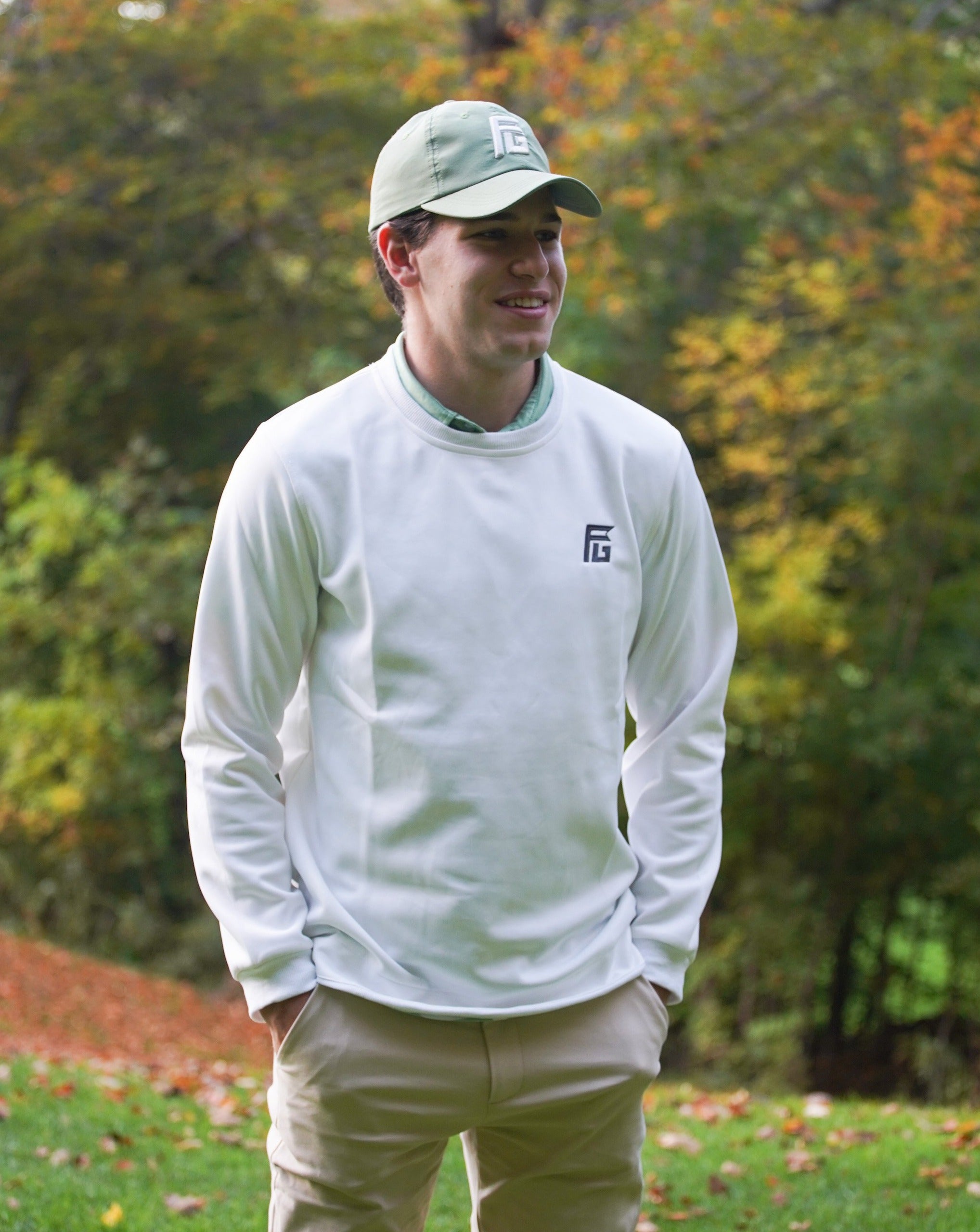 Vapor White Crewneck