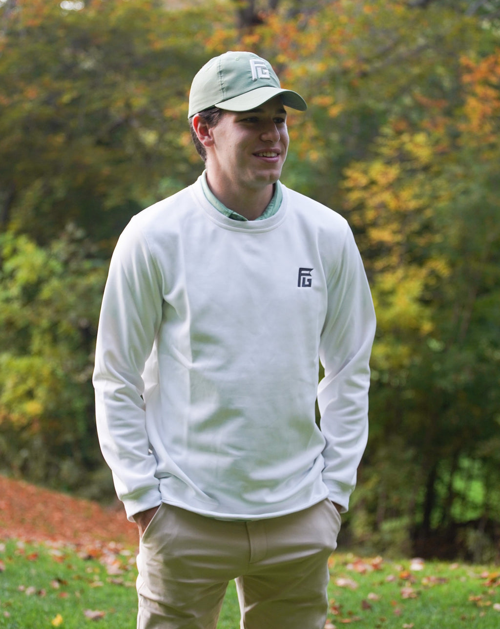 Vapor White Crewneck